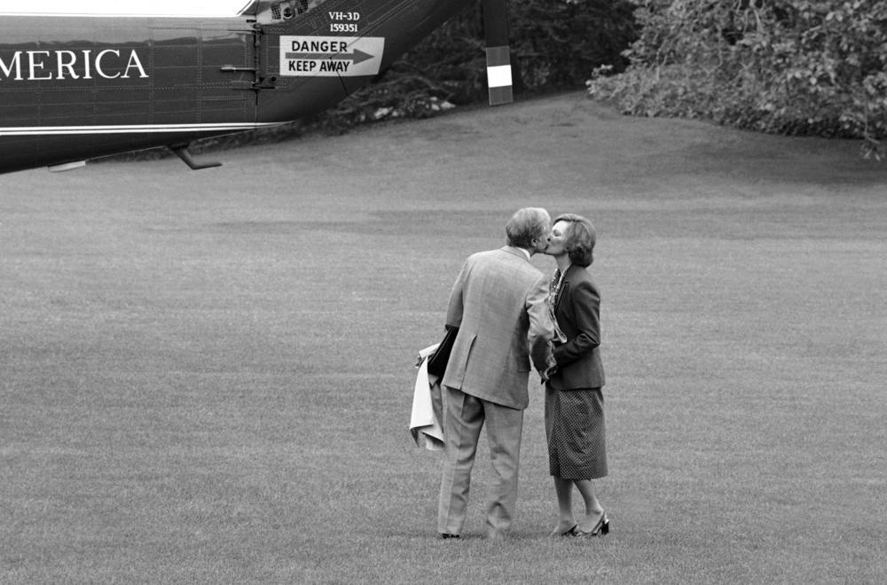 كارتر وزوجته علم 1979