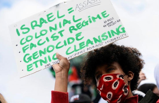 يهود يشاركون في تظاهرات ببلجيكا تطالب أوروبا بإدانة إسرائيل