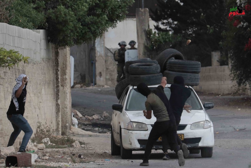 3 إصابات برصاص الاحتلال خلال قمع جيش الاحتلال لمسيرة كفر قدوم