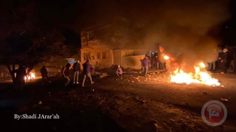 اصابات خلال مواجهات مع جيش الاحتلال في بيتا 