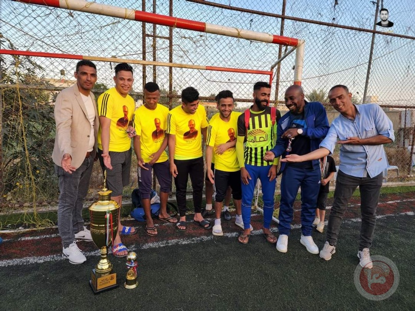 غزة: فتح ودائرة شؤون اللاجئين تختتم فعاليات بطولة الراحل سمير أبو طيبة لكرة القدم 