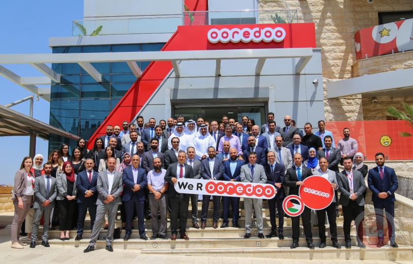 شركة Ooredoo فلسطين تستقبل وفدًا من مجموعة Ooredoo