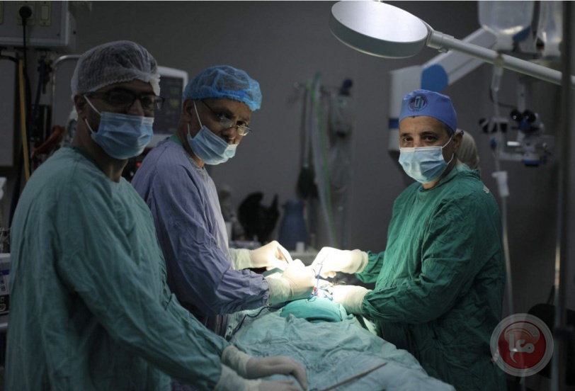 وفد (باما) الطبي يغادر قطاع غزة بعد إجراءه عمليات جراحية معقدة.