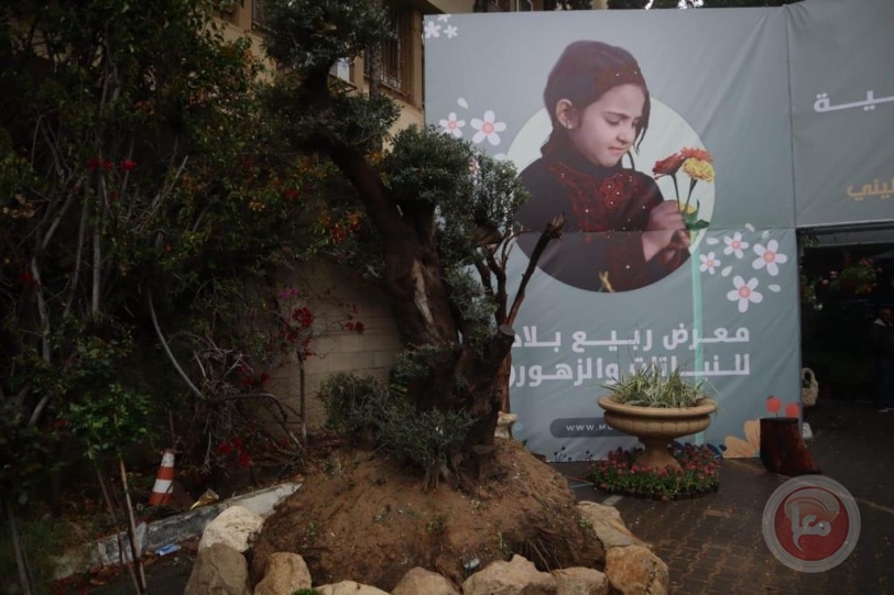 افتتاح معرض "ربيع بلادي" للنباتات والزهور بغزة