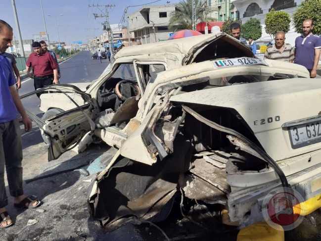مصرع مواطن واصابة آخرين في حادثي سير منفصلين بغزة