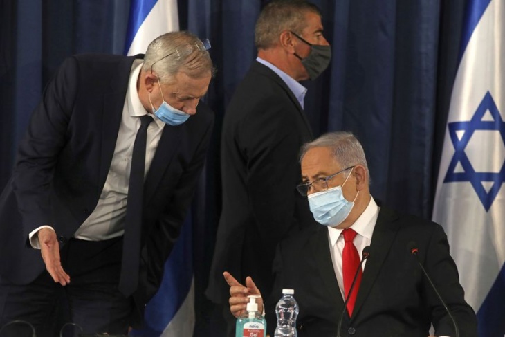 حزب ازرق ابيض: غانتس سيحل مكان نتنياهو إذا سقطت الحكومة