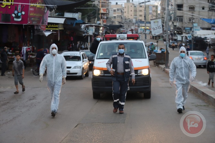 لا وفيات.. غزة تسجل 114 اصابة بفيروس كورونا 