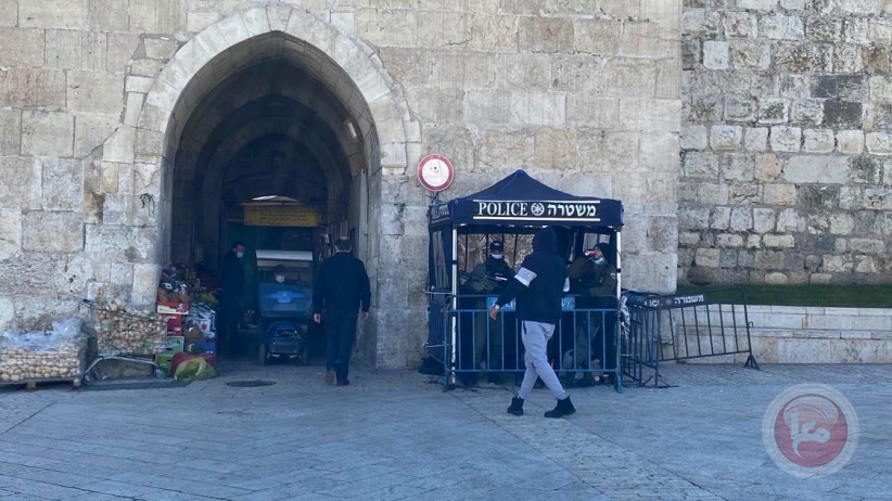 The arrest of a young man from Bab Al-Sahira in Jerusalem