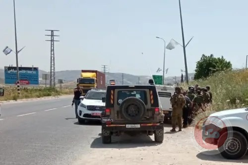 A settler's car was shot at in Hawara