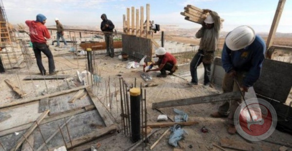 انخفاض مؤشر أسعار تكاليف البناء في فلسطين 