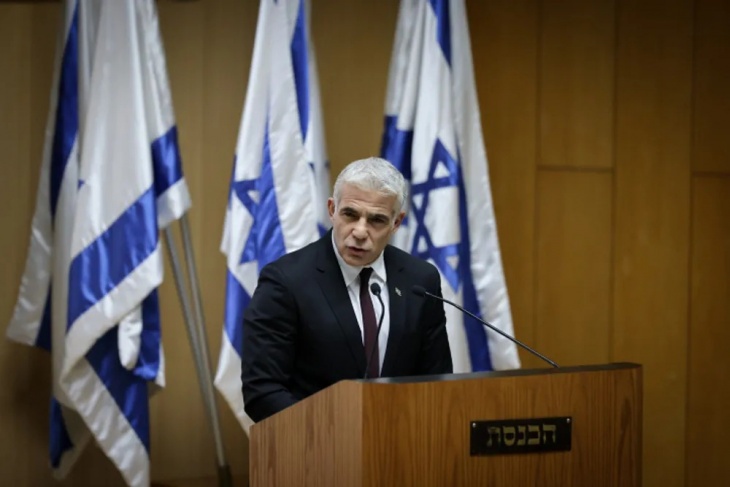 "Lapid"  In the face of the storm of overthrowing the government: We will not surrender