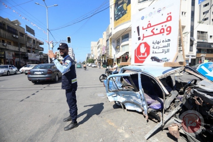 خلال فبراير: وفاة واحدة و79 إصابة جراء حوادث المرور بغزة