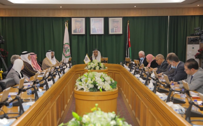  لجنة فلسطين بالبرلمان العربي تطالب بدعم خطة السلام التي أطلقها الرئيس الفلسطيني