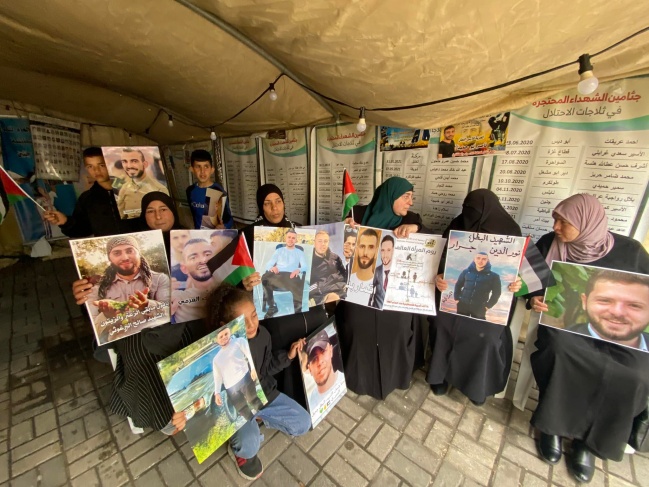 Jenin: Mothers of martyrs and prisoners demand the release of the bodies and the release of their sons