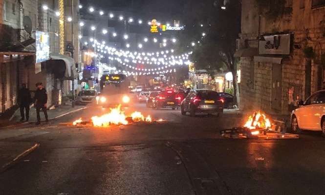 The Israeli police suppress a rally in support of Al-Aqsa in Nazareth and arrest 6 people