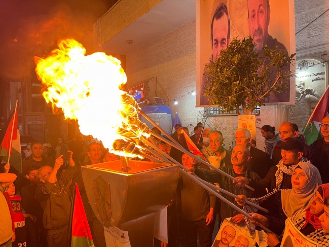 Lighting the torch of freedom for prisoners in Bethlehem