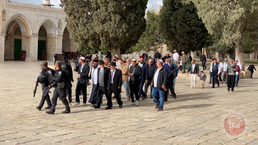 During Easter week - 3,738 settlers stormed Al-Aqsa