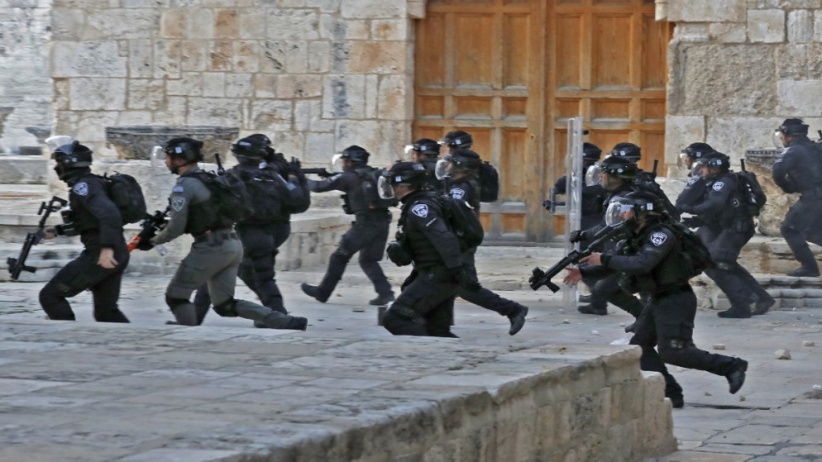 A UN call for investigation after the occupation forces attacked worshipers in Al-Aqsa