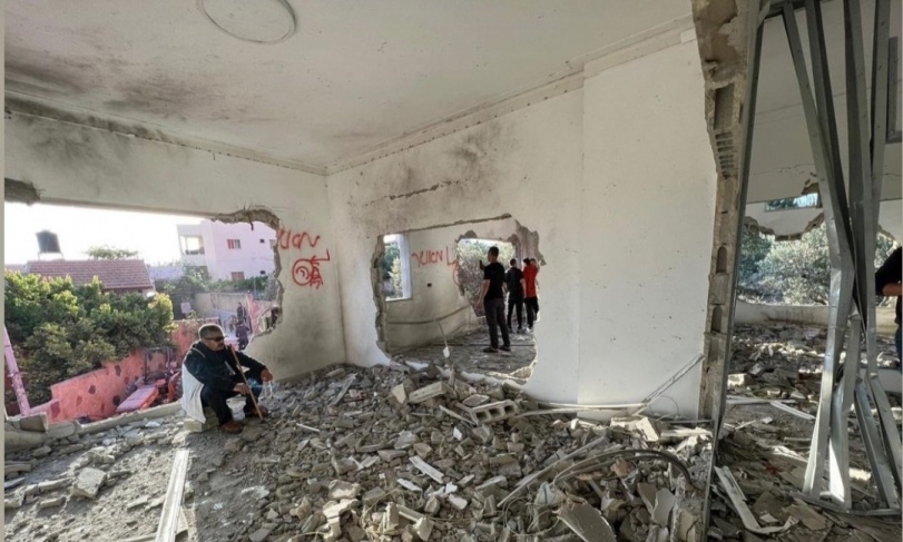 الاحتلال يهدم منزل الاسير عمر جرادات في سيلة الحارثية