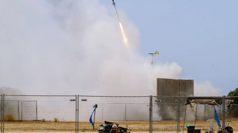 Israel publishes "Iron Dome"  Fear of rocket fire from Gaza