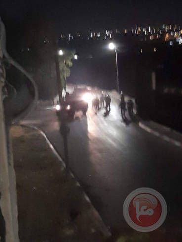 Violent confrontations with the occupation forces in Tekoa, east of Bethlehem