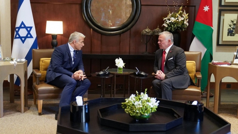 Jordan's King meets Israeli Prime Minister in Amman