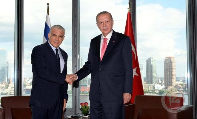 Lapid discusses with Erdogan the issue of soldiers captured by Hamas