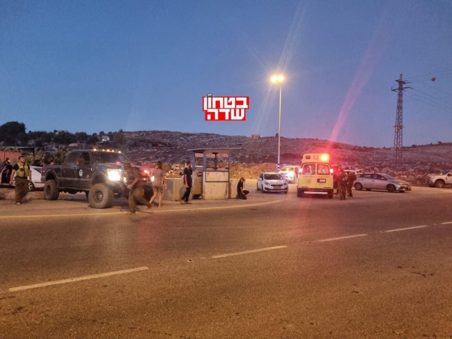 An Israeli soldier was wounded in a shooting near the settlement of Itamar