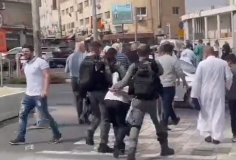An Israeli policeman was wounded in Jerusalem