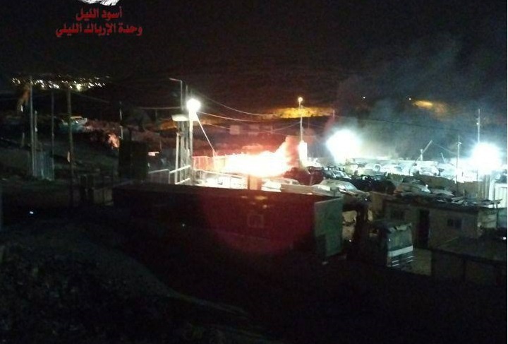 Clashes and the burning of a vehicle for settlers in Husan