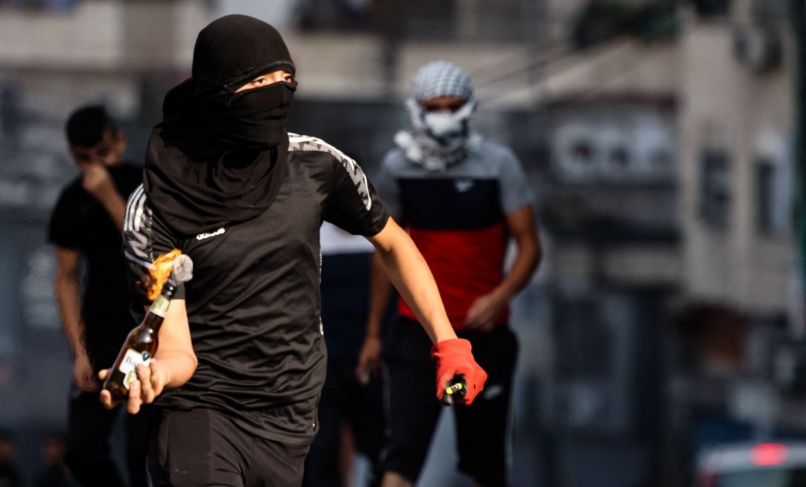 Clashes with the occupation in the town of Al-Tur in Jerusalem