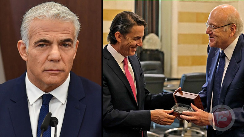 Lapid signs maritime border agreement and says Lebanon has recognized the state of Israel