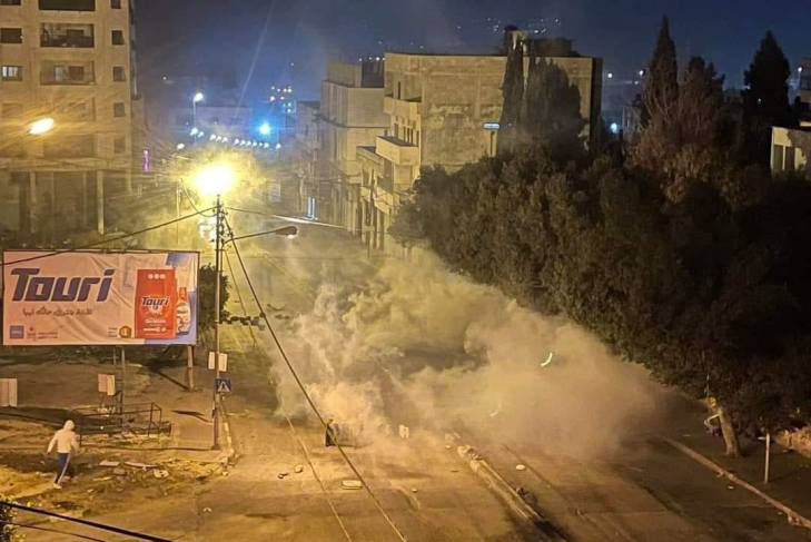 The occupation forces stormed the eastern region of Nablus