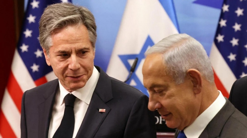 Blinken calls for "to restore calm"  between Israel and the Palestinians