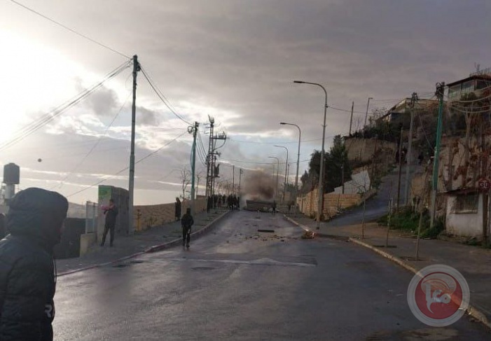 Jerusalem.. Clashes broke out with the occupation in the village of Jabal Al Mukaber