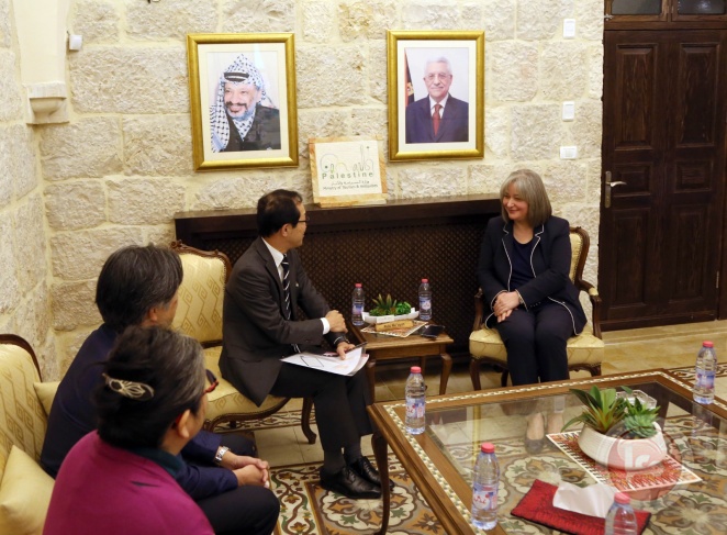 Palestine and Japan are discussing prospects for joint bilateral cooperation