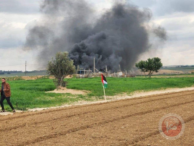 A limited incursion of the occupation mechanisms east of Khan Yunis