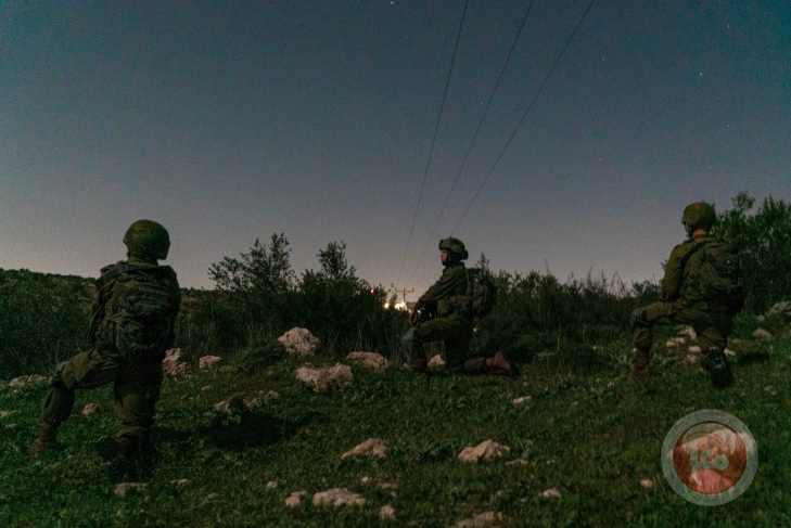 The occupation army shot two young men near Ramallah