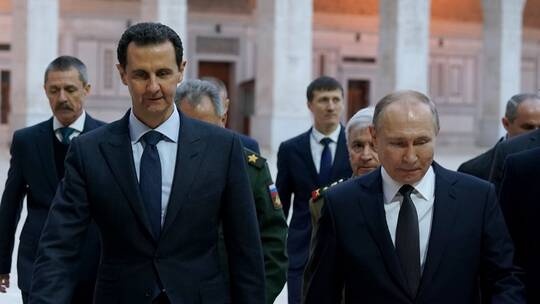 دمشق: بوتين والأسد بحثا تعزيز العلاقات