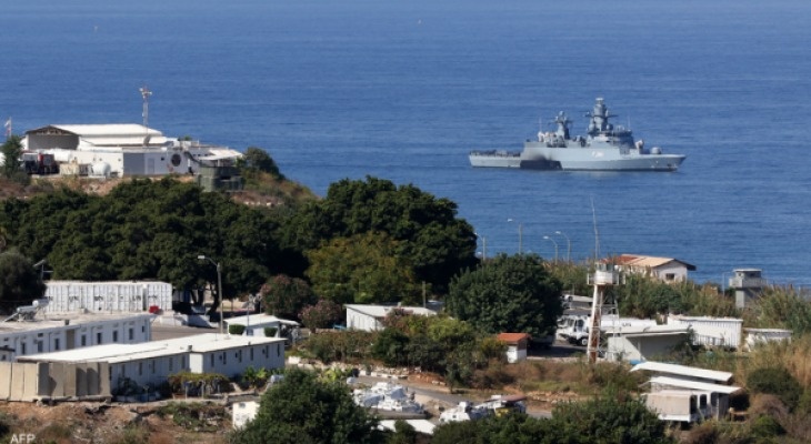 "Israel"  It penetrates Lebanese territorial waters