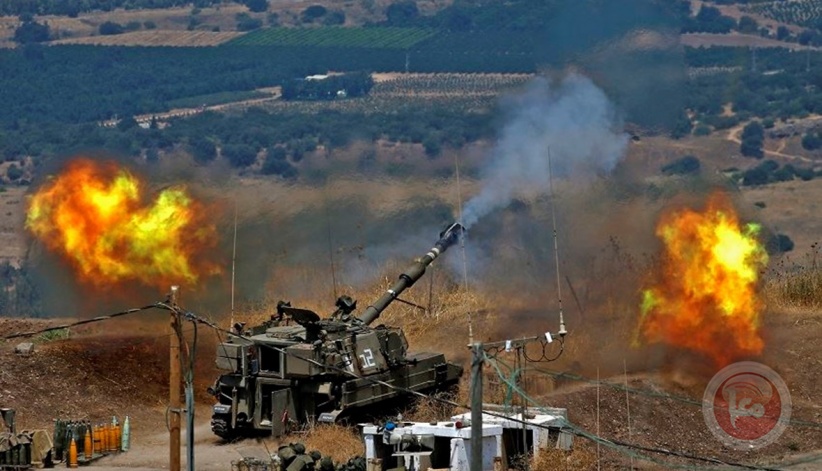 The Israeli army bombed the outskirts of southern Lebanon