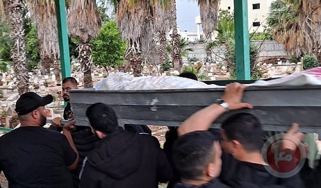 The funeral of the martyr Youssef Abu Jaber in Kafr Qasim
