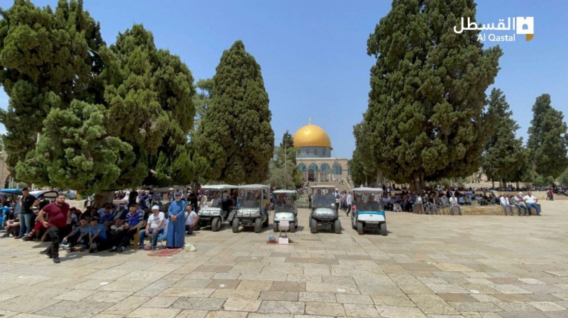 40,000 perform Friday prayers at Al-Aqsa Mosque