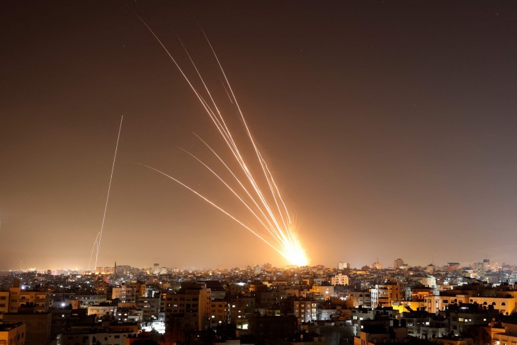 Occupation Army: 469 rockets were fired from Gaza