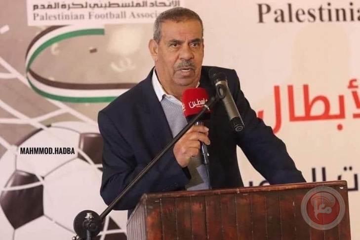 وفاة إبراهيم أبو سليم نائب رئيس اتحاد كرة القدم بغزة