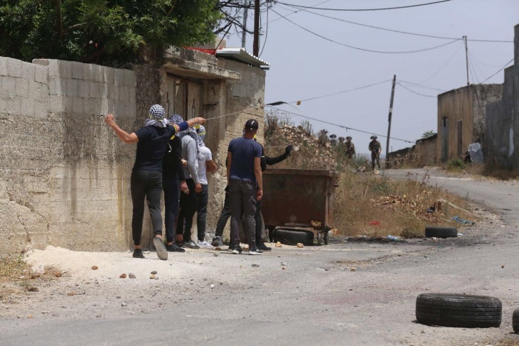 Injuries during the occupation's suppression of the Kafr Qaddum march