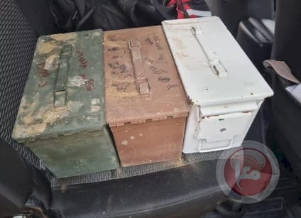 "Shin Bet"  Allegedly arresting two Palestinians from the Negev who stole 26,000 bullets