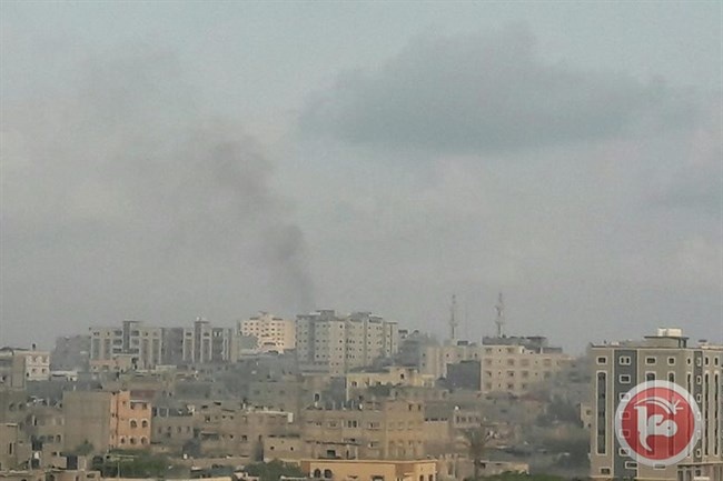 فيديو- الاحتلال يقصف غزة- اطلاق صواريخ على المستوطنات