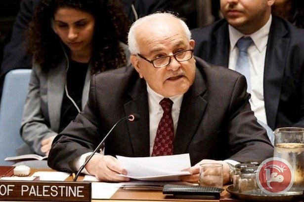 منصور: الوقت حان للمجتمع الدولي لمساءلة إسرائيل على انتهاكاتها