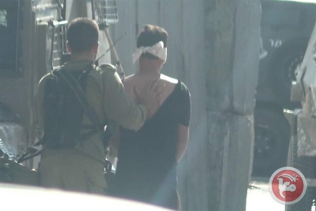 Occupation forces raid Beit Ummar and arrest two freed prisoners
